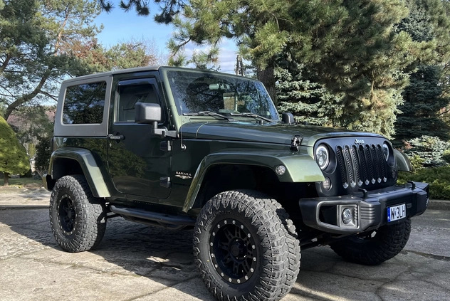 Jeep Wrangler cena 86000 przebieg: 190000, rok produkcji 2007 z Mogielnica małe 67